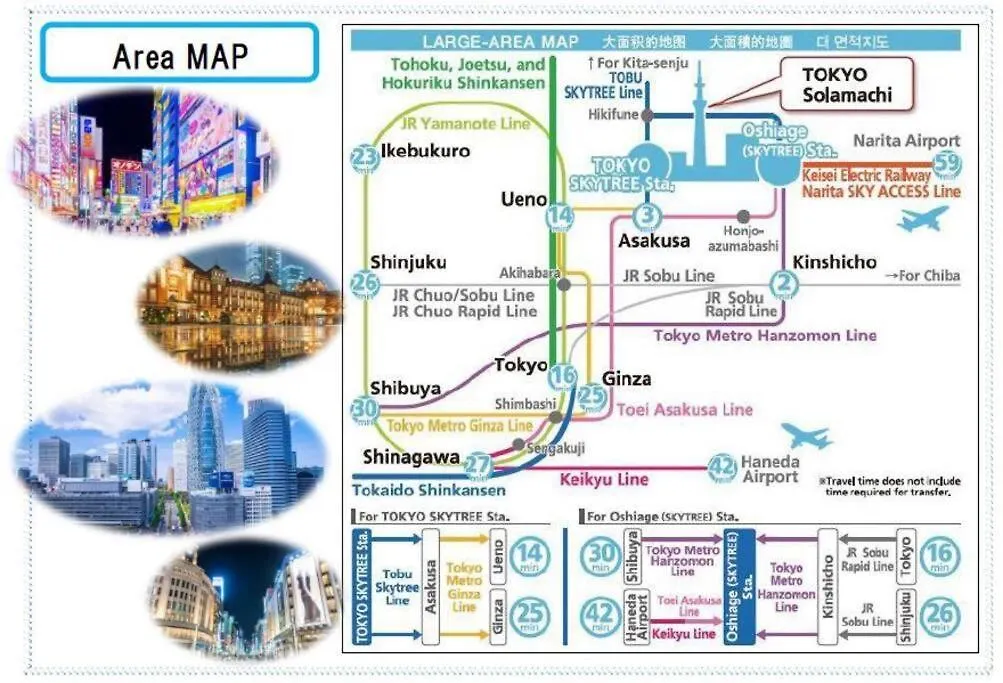Rakuna Inn 河 Oshiage Tokyo Appartamento