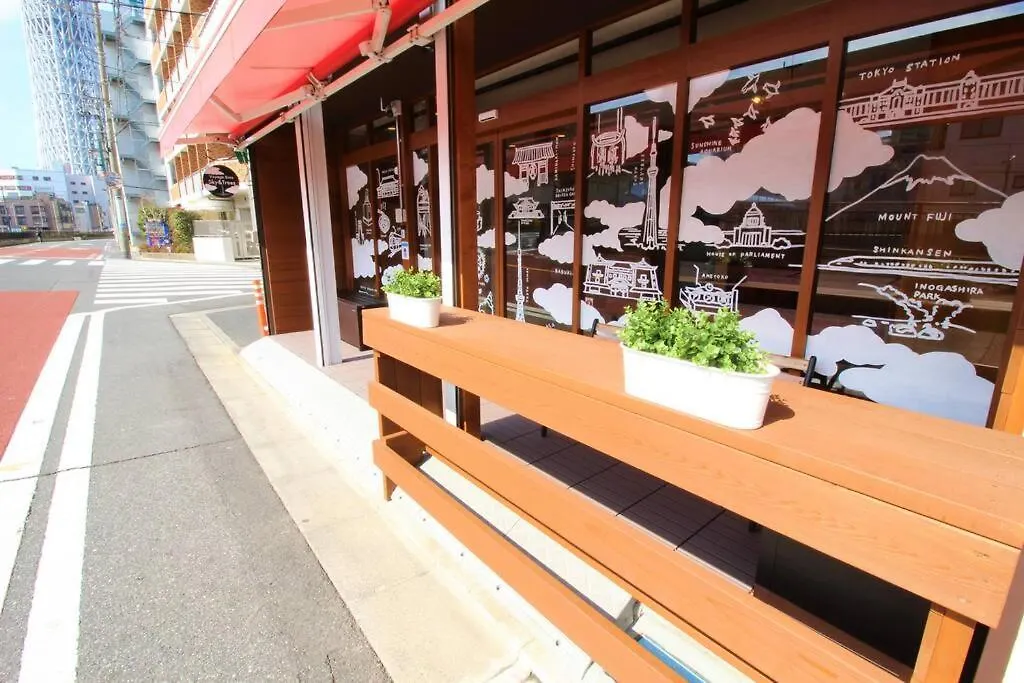 Rakuna Inn 河 Oshiage Tokyo Appartamento